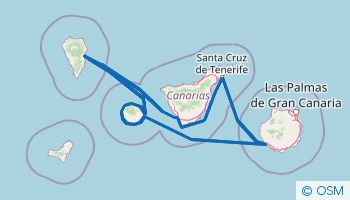 Itinéraire autour de Tenerife